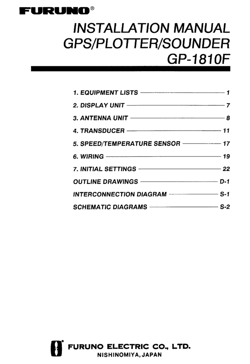 Furuno GP-1810F installation manual