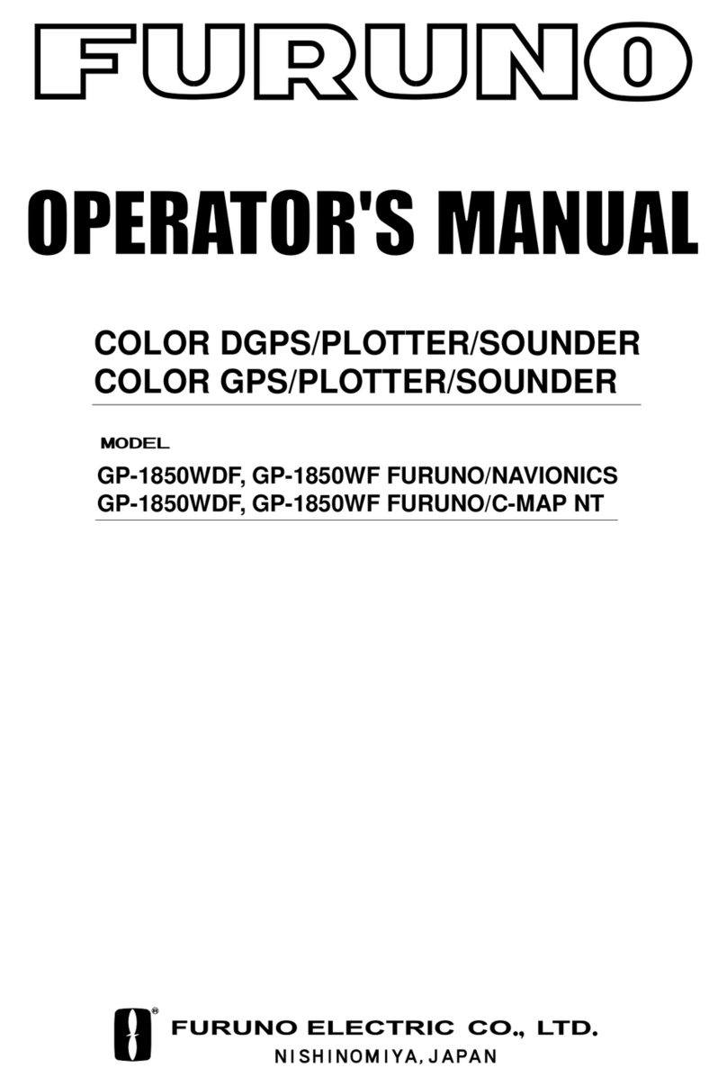 Furuno GP-1850WDF User manual