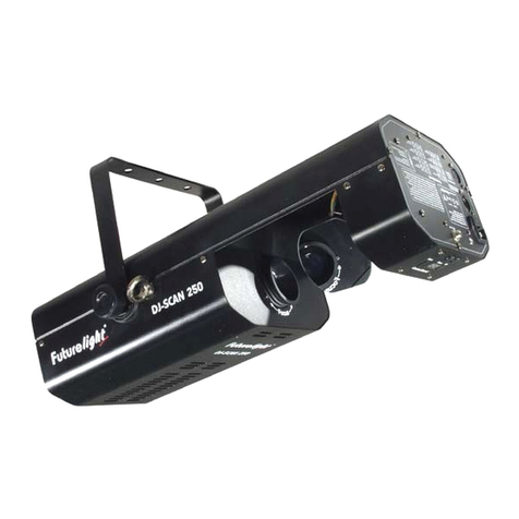 Future light DJ-SCAN 250 User manual