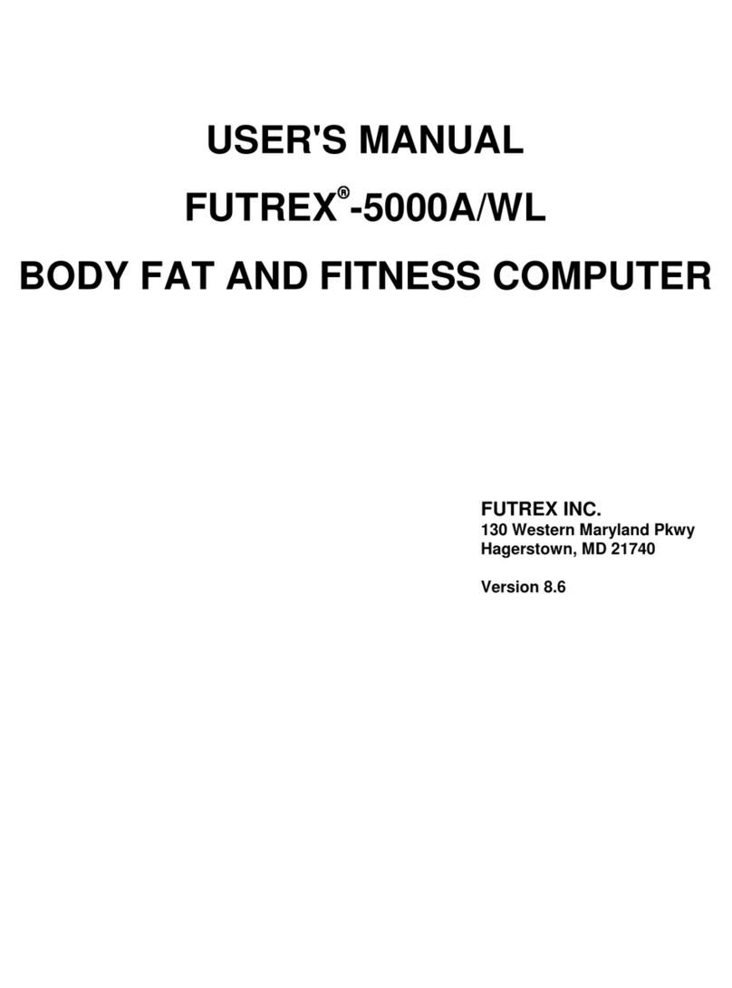 Futrex 5000/XL user manual