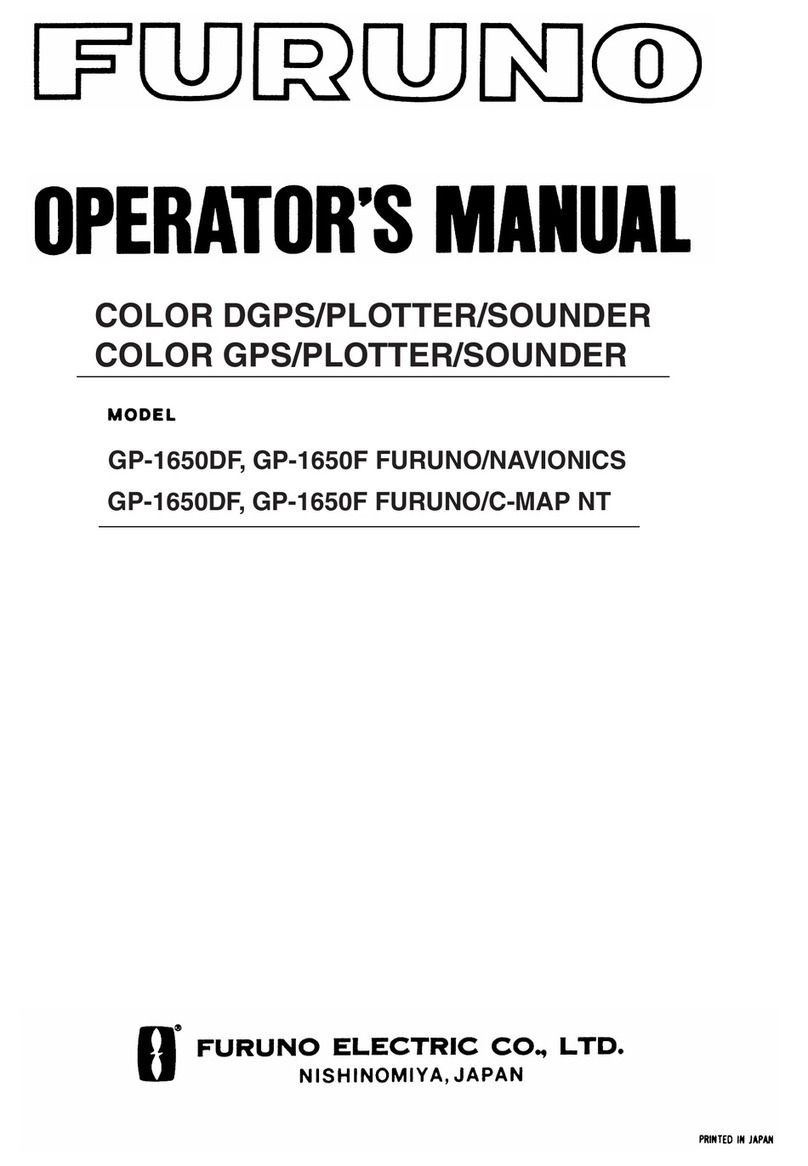 Furuno GP-1650DF Operator's manual