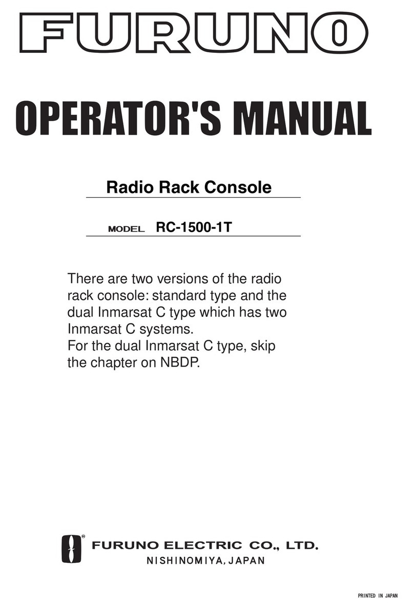 Furuno RC-1500-1T User manual