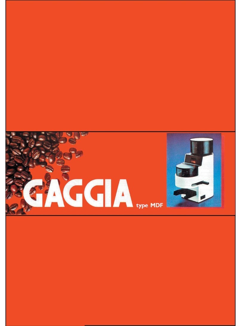 Gaggia DM 1075/20 User manual
