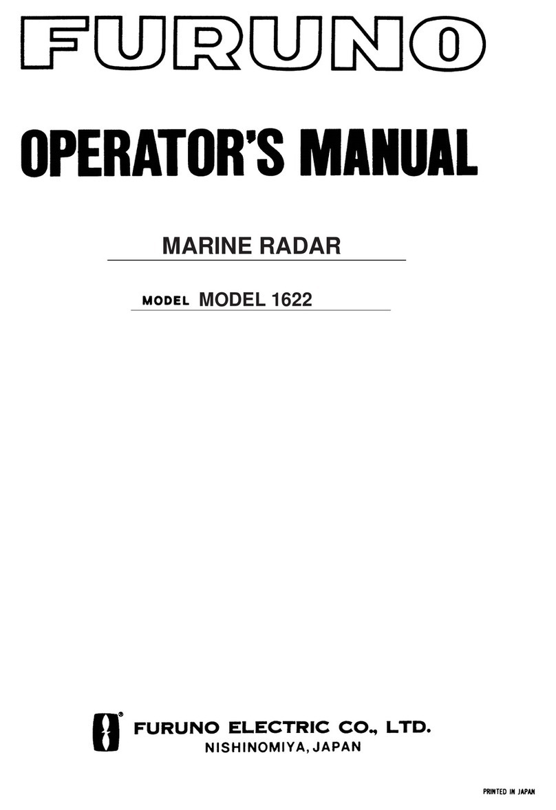 Furuno 1622 User manual