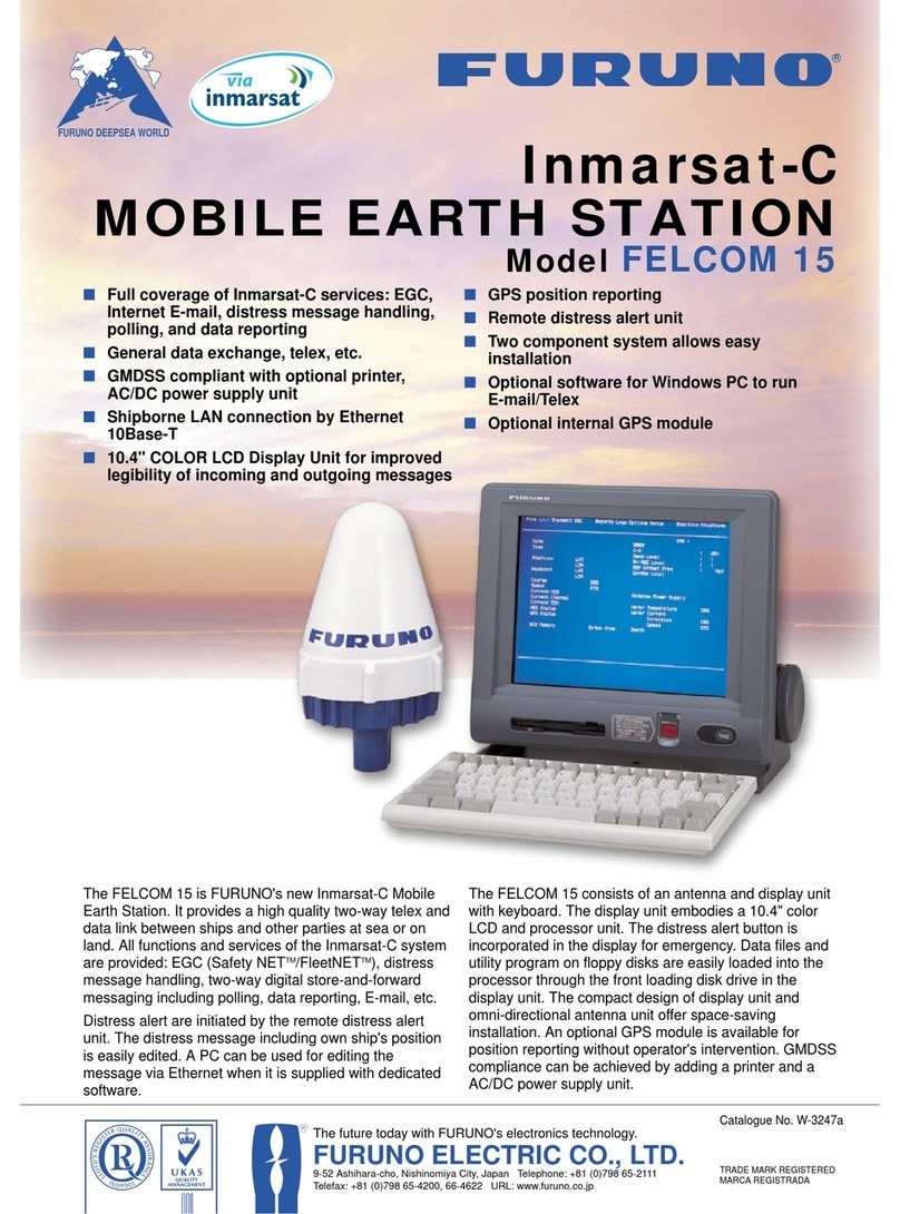 Furuno FELCOM 15 User manual