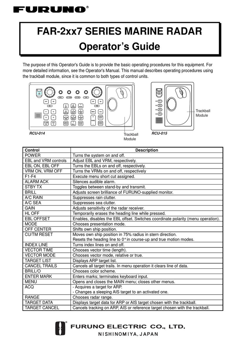 Furuno FAR-2107 Series Manual