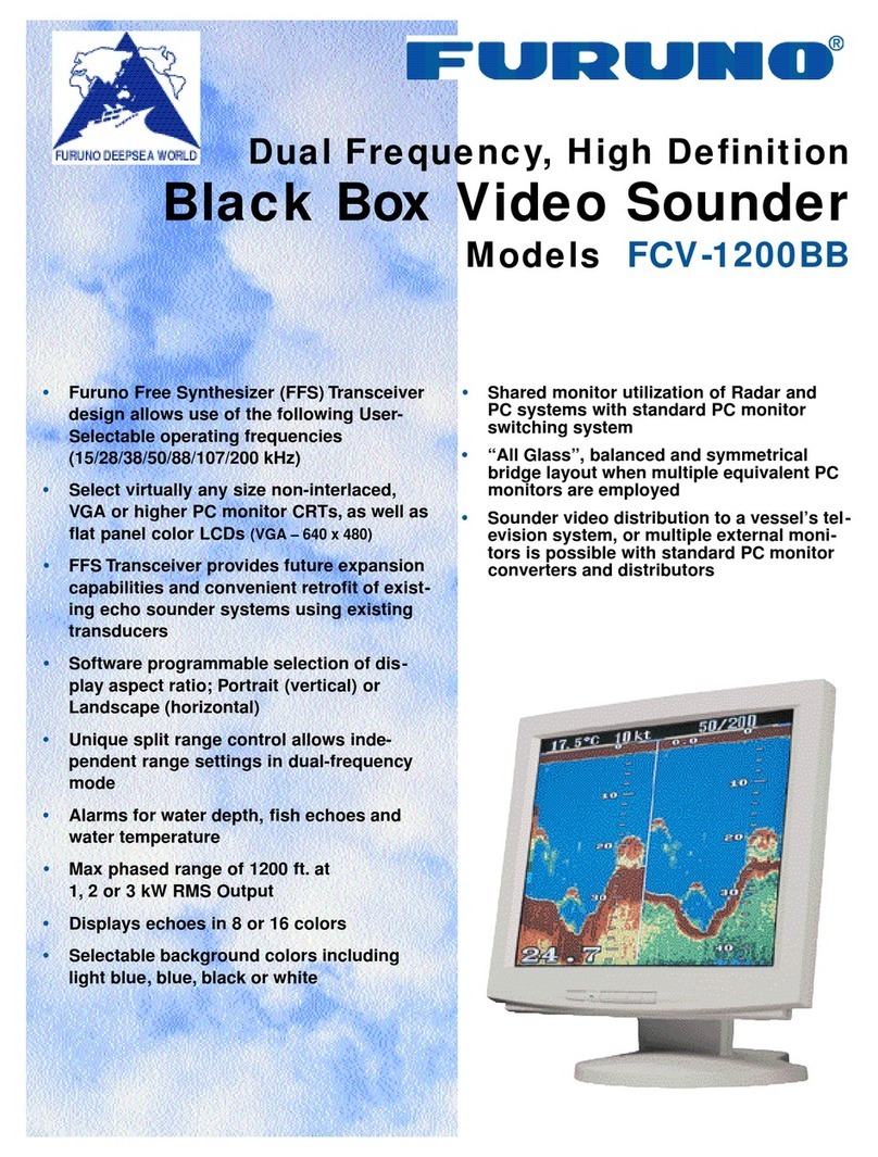 Furuno Black Box Video Sounder FCV-1200BB User manual Furuno Black Box Video Sounder FCV-1200BB User manual