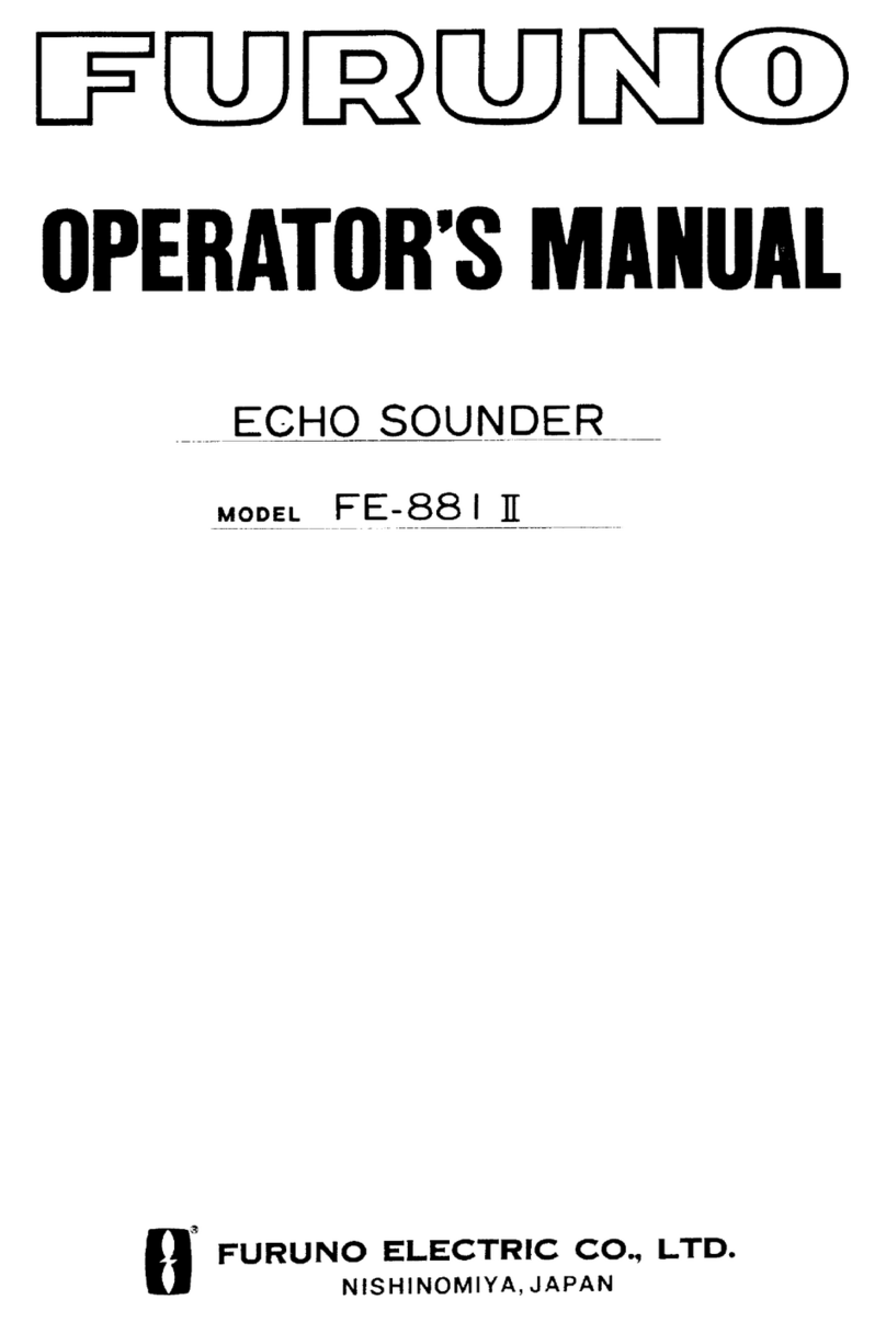 Furuno FE-881 II user manual