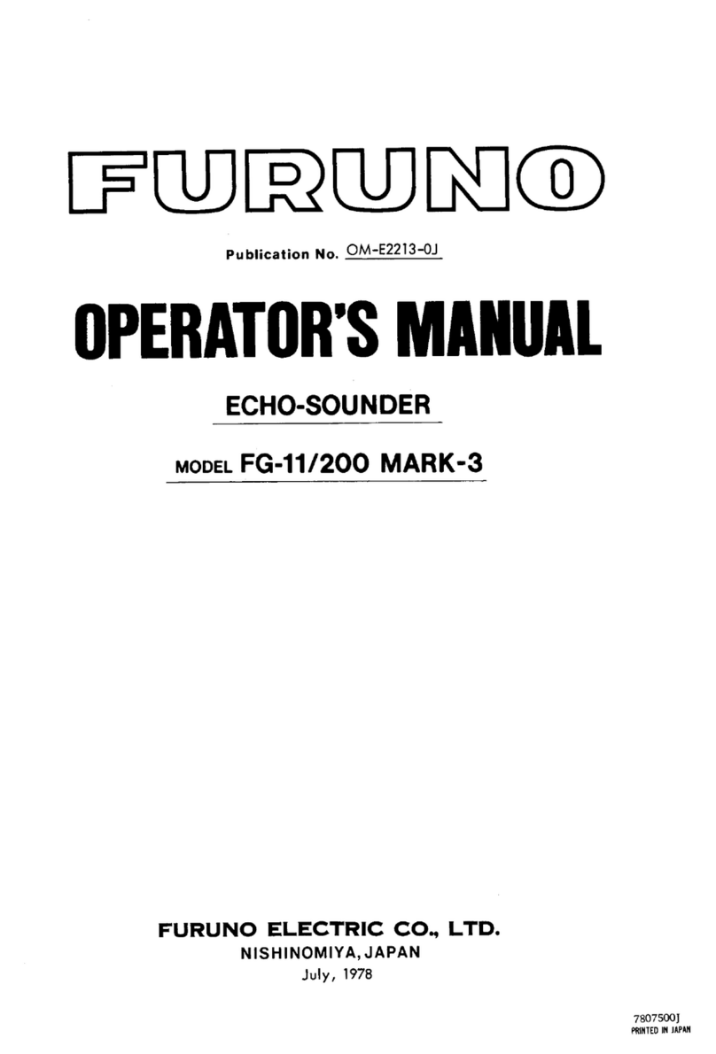 Furuno FG-11/200 MARK-3 User manual Furuno FG-11/200 MARK-3 User manual