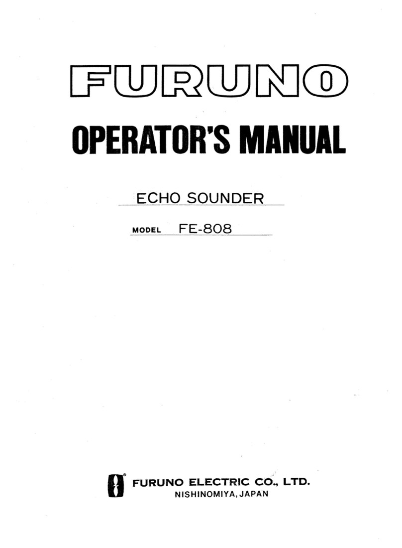 Furuno FE-808 Operator's manual