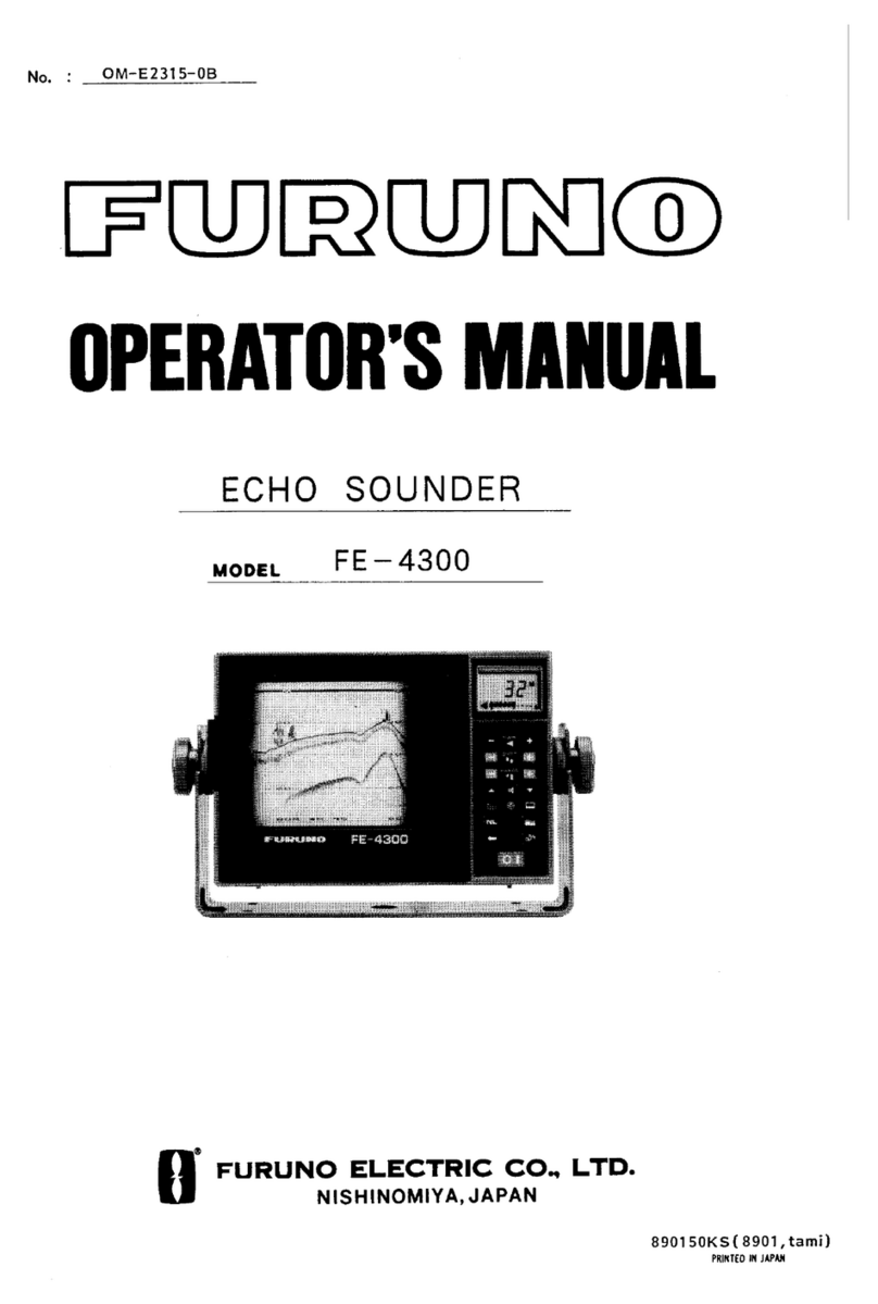 Furuno FE-4300 Operator's manual