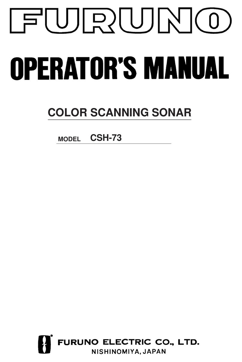 Furuno MODEL CSH-73 User manual
