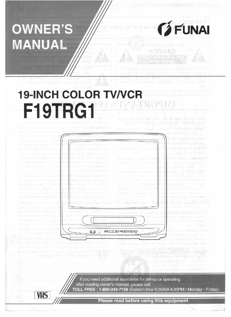FUNAI F19TRG1 User manual