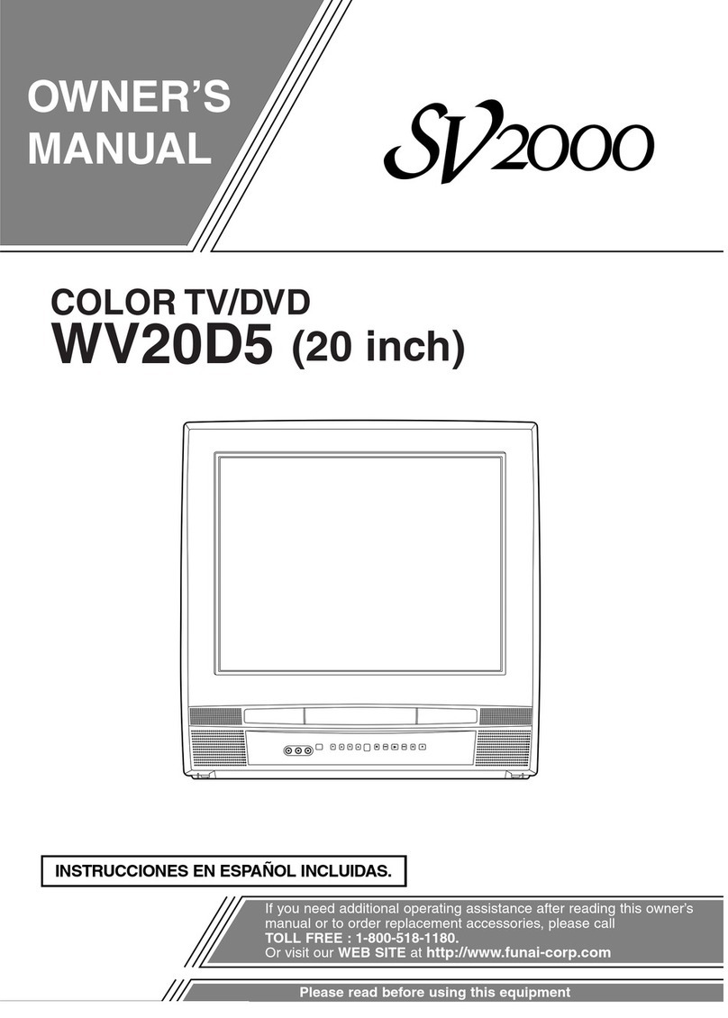 SV2000 WV20D5 owner's manual