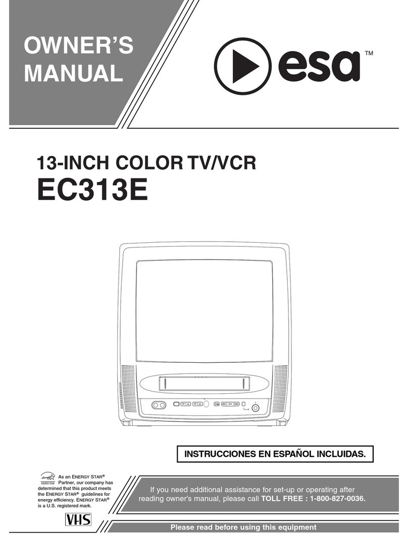FUNAI EC313E owner's manual