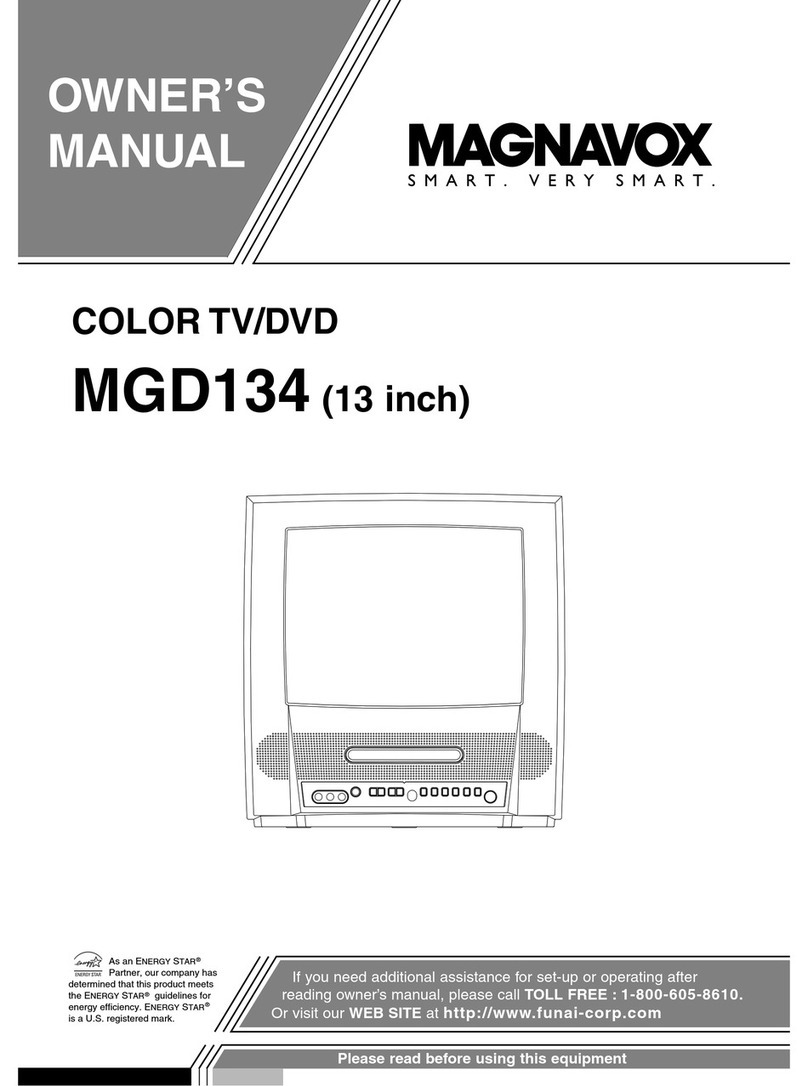 Magnavox MGD134 User manual