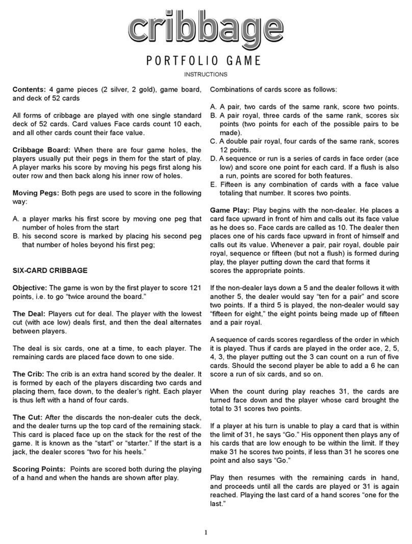 Fundex Games Cribbage instructions Fundex Games Cribbage instructions