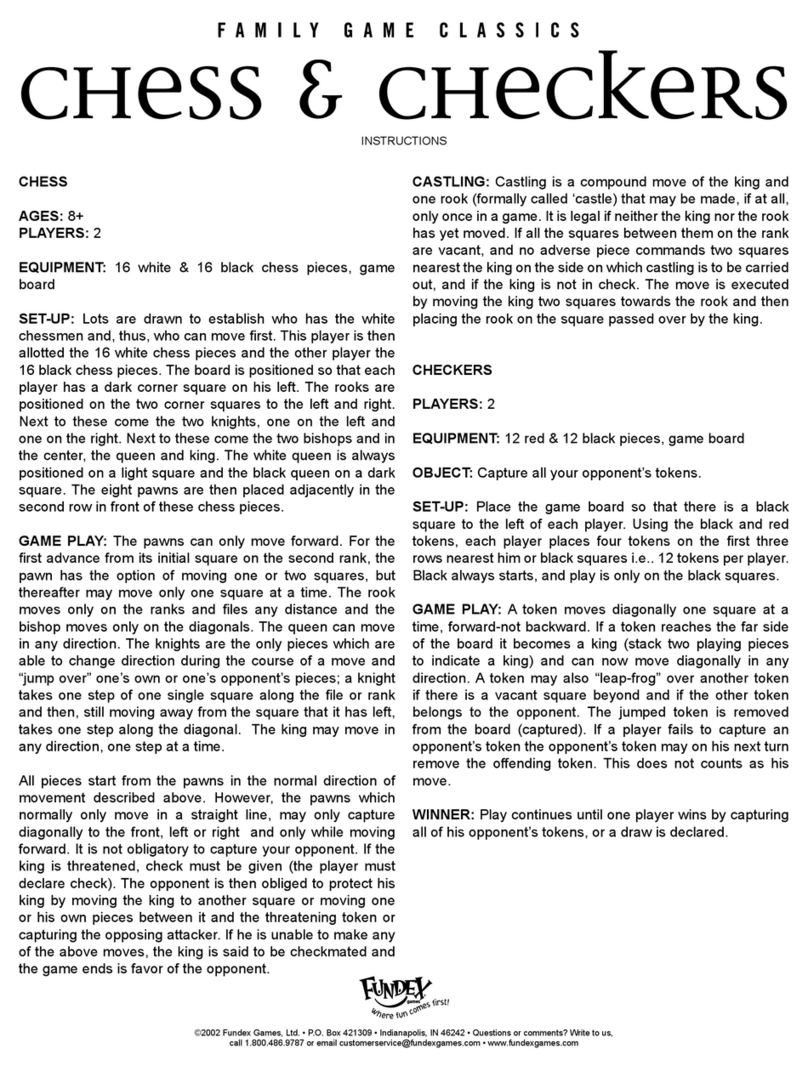 Fundex Games Family Game Classics 2612 User manual