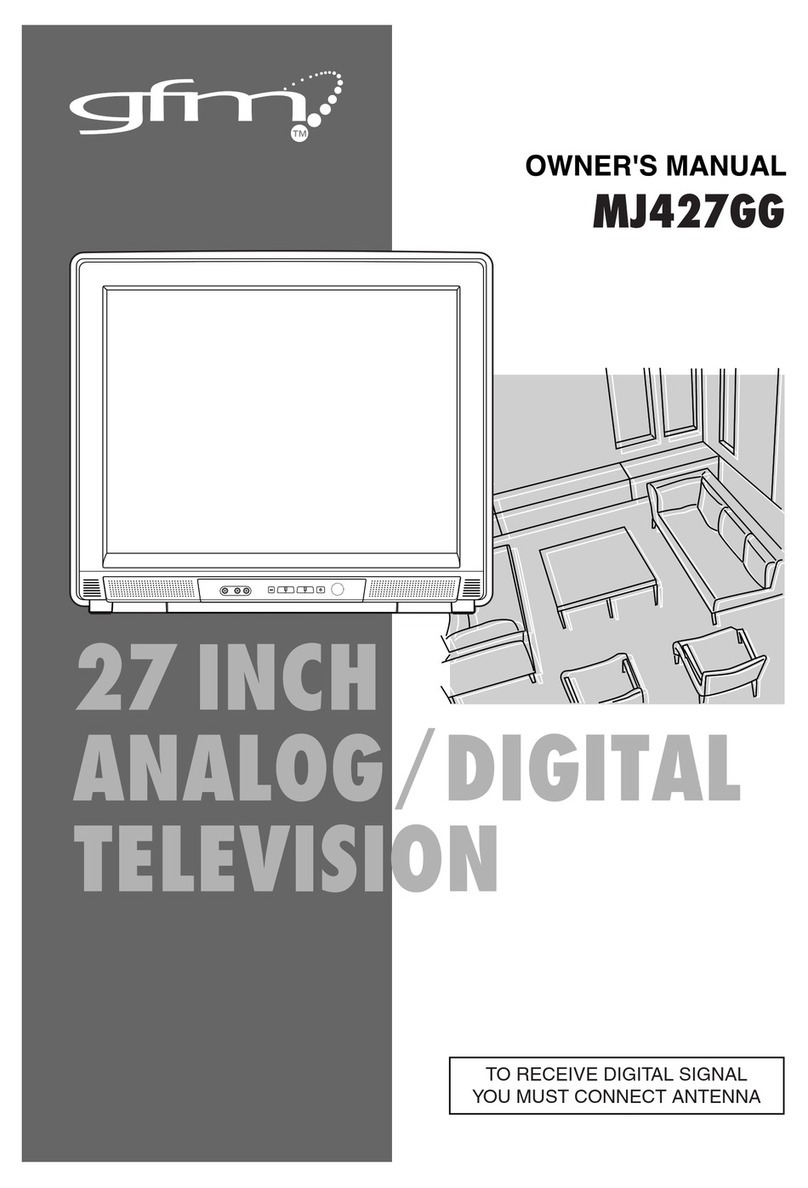 gfm MJ427GG A owner's manual