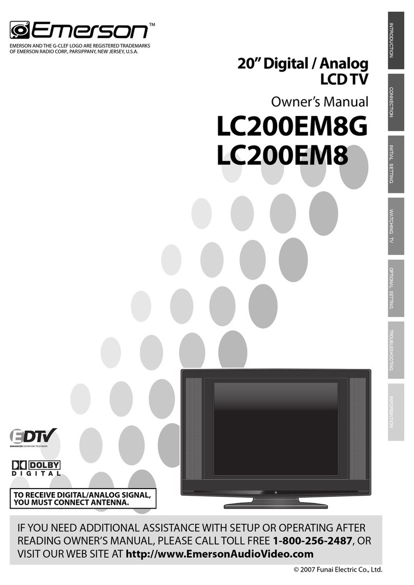 Emerson LC200EM8 User manual