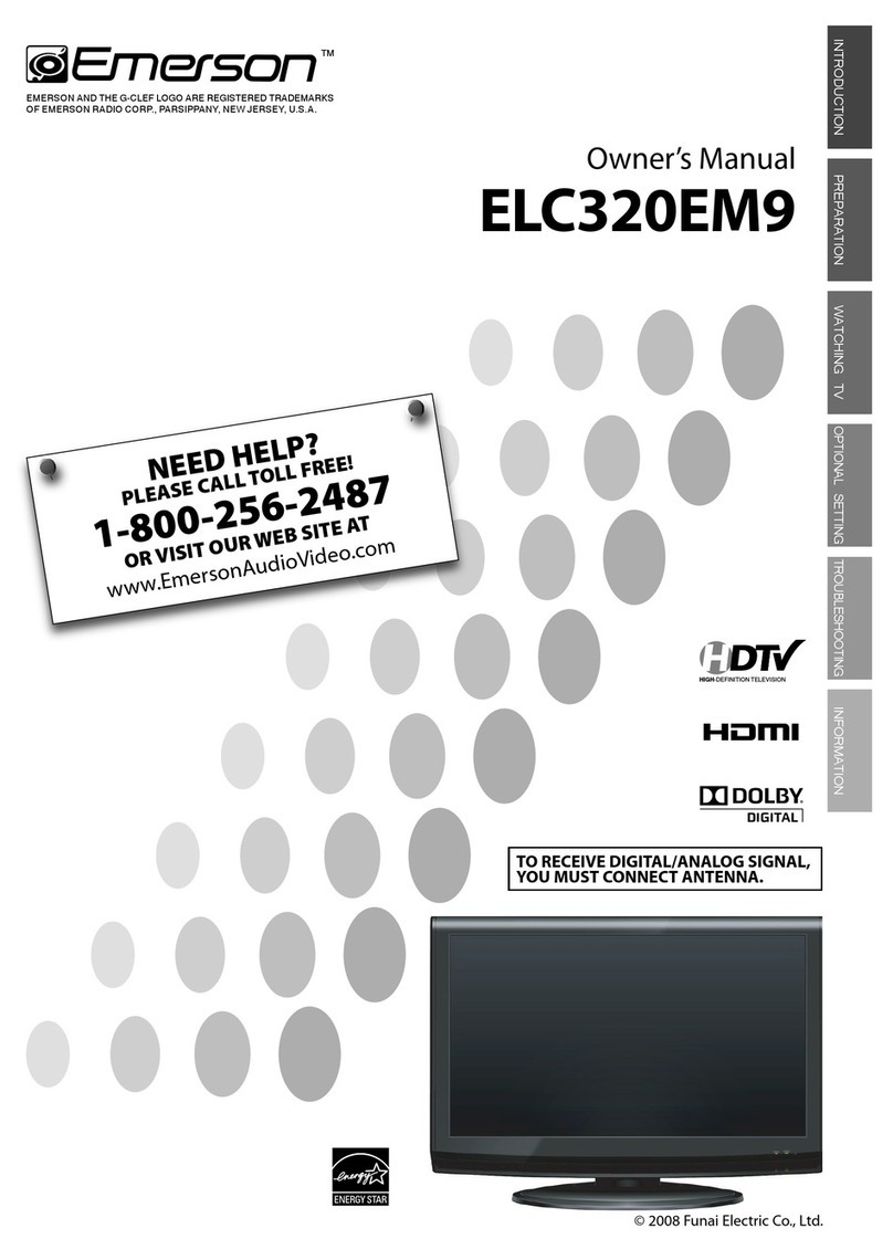 Emerson ELC320EM9 User manual