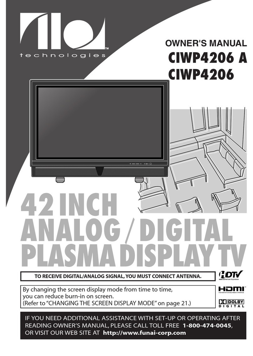 FUNAI iLO CIWP4206 A owner's manual