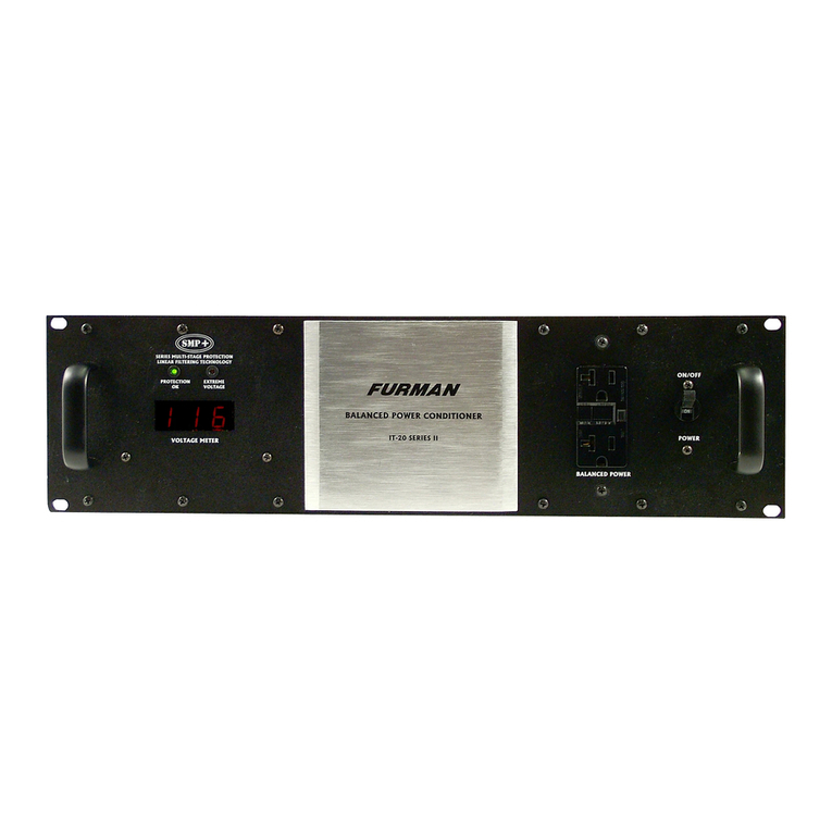 Furman IT-20 II owner's manual