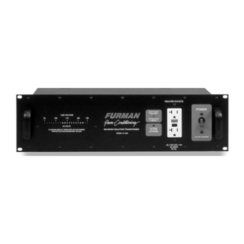 Furman IT-1220 Owner's manual