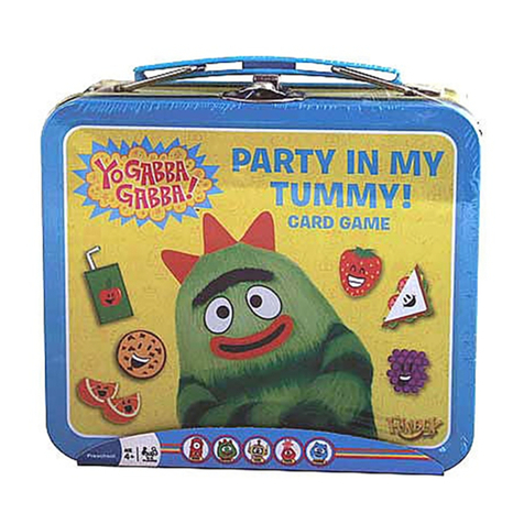 Fundex Games Yo Gabba Gabba! PARTY IN MY TUMMY User instructions Fundex Games Yo Gabba Gabba! PARTY IN MY TUMMY User instructions