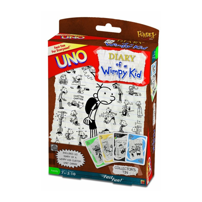 Fundex Games UNO: Diary of a Wimpy Kid User instructions