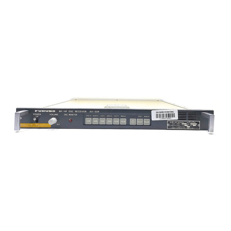 Furuno DSC Receiver AA50 AA50R HF User manual