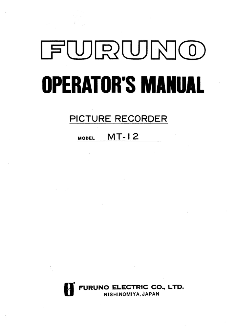 Furuno MT-12 User manual