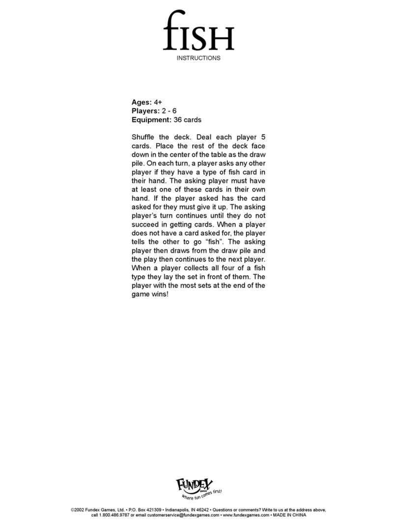 Fundex Games 3202 User manual