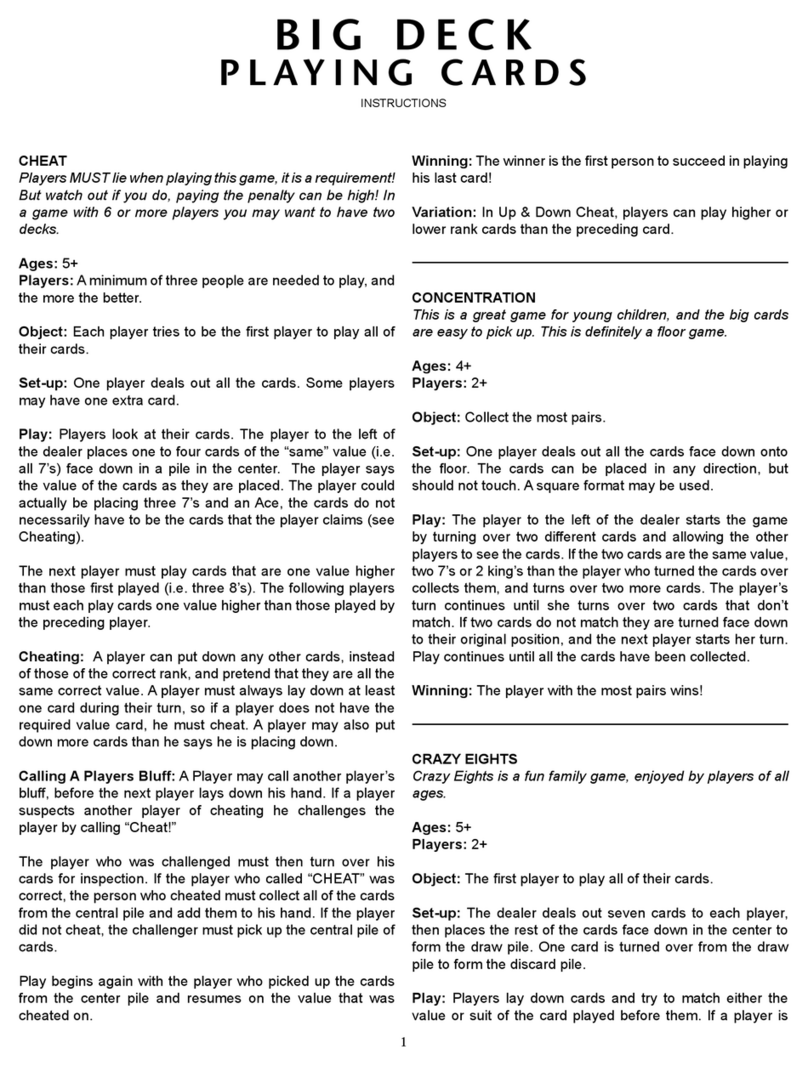 Fundex Games 3290 User manual