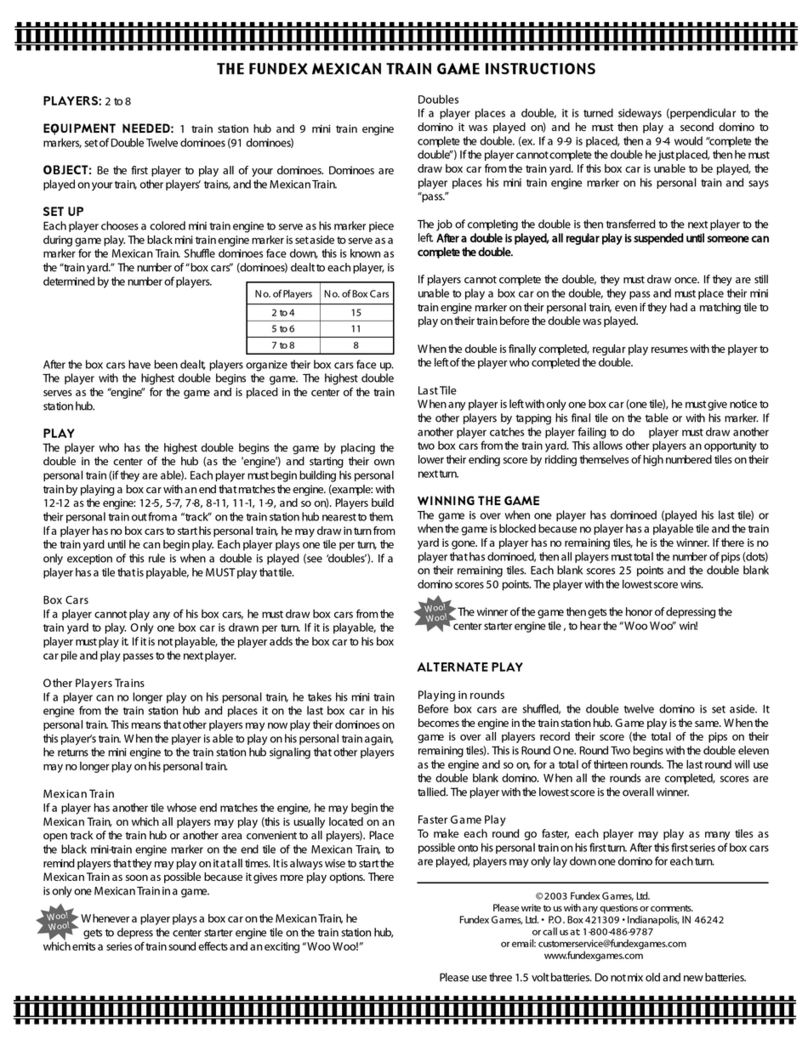 Fundex Games Building Set instructions
