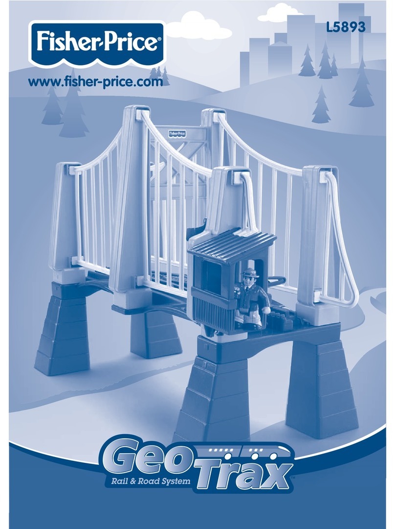 Fisher-Price GEOTRAX L5893 user manual