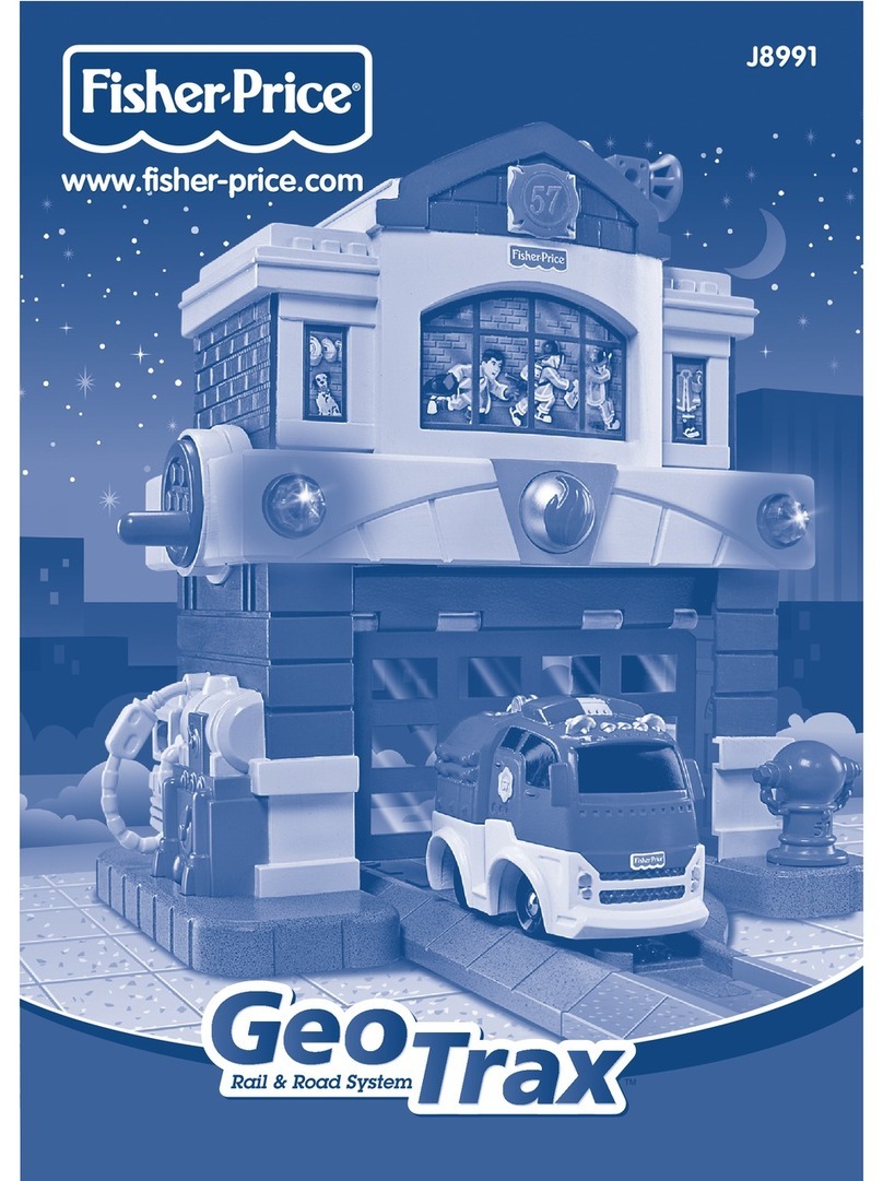 Fisher-Price GeoTrax J8991 user manual
