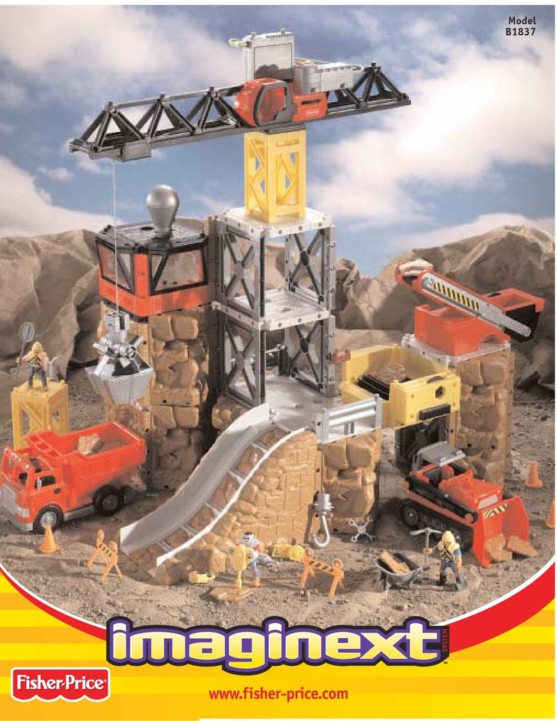 Fisher-Price IMAGINEXT B1837 User manual Fisher-Price IMAGINEXT B1837 User manual