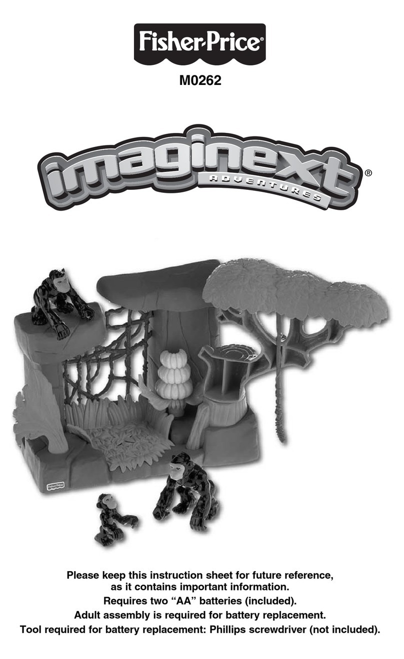 Fisher-Price IMAGINEXT M0262 User manual
