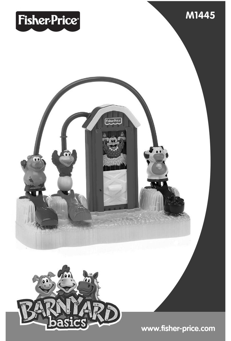 Fisher-Price BARNYARD BASICS M1445 User manual