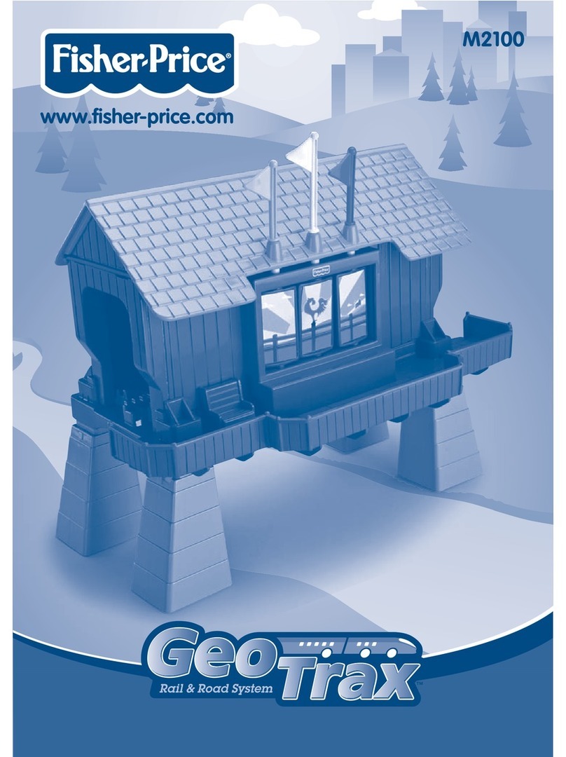 Fisher-Price GEO TRAX M2100 user manual Fisher-Price GEO TRAX M2100 user manual