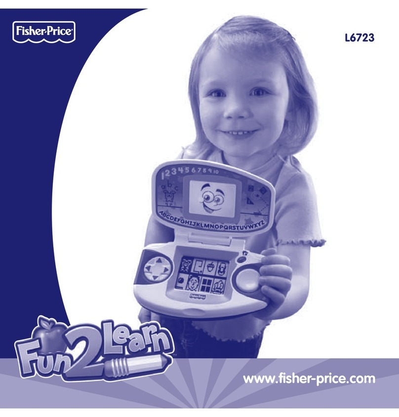Fisher-Price FUN2LEARN L6723 user manual