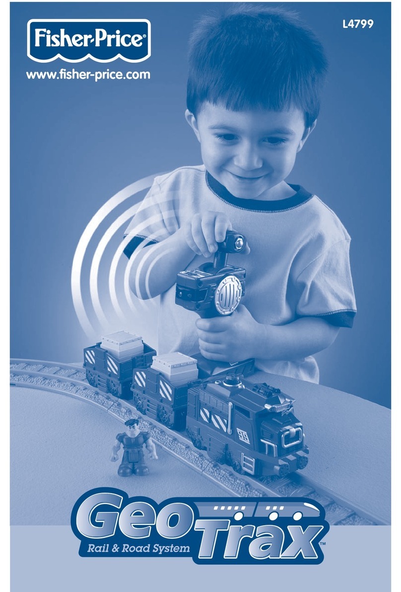 Fisher-Price GEO TRAX L4799 user manual