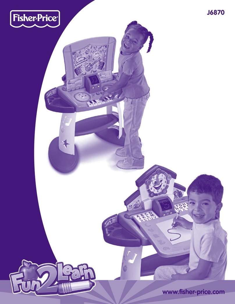 Fisher-Price FUN2LEARN J6870 user manual Fisher-Price FUN2LEARN J6870 user manual