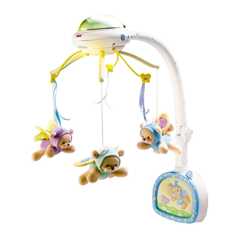 Fisher-Price BUTTERFLY DREAMS Mobile C0108 user manual