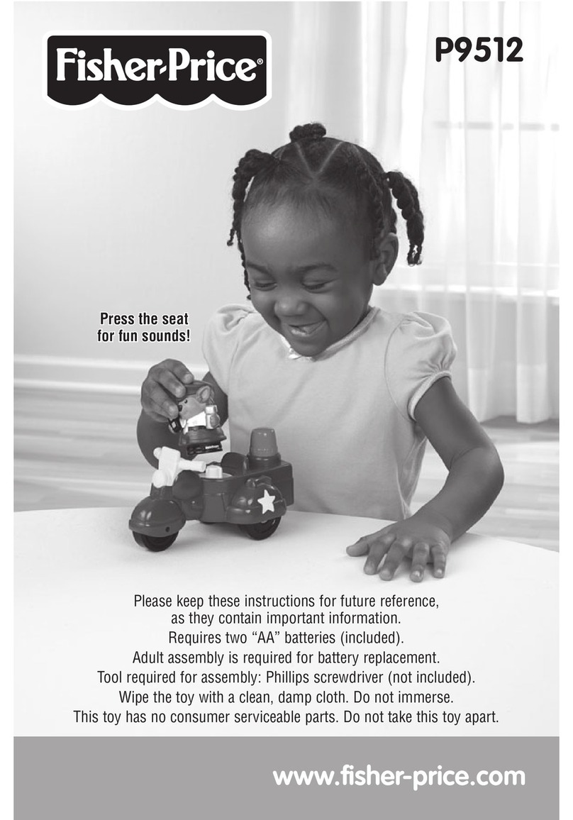 Fisher-Price P9512 User manual Fisher-Price P9512 User manual