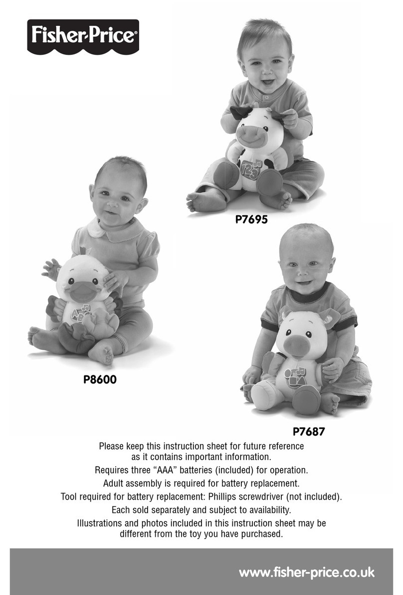 Fisher-Price P7687 User manual