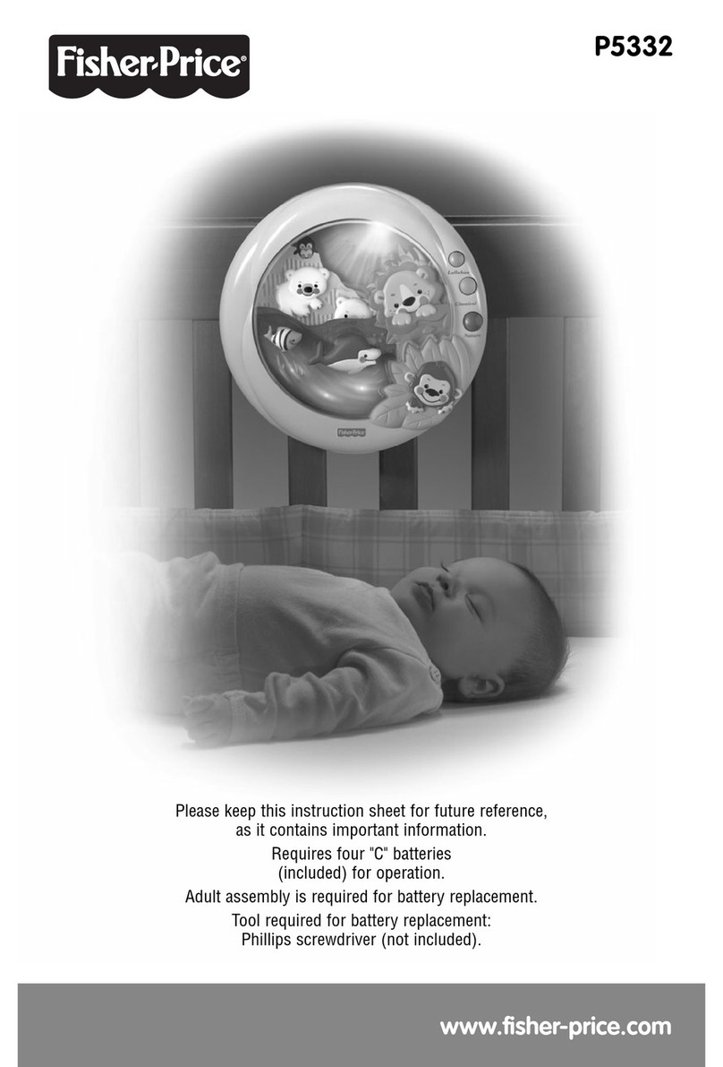 Fisher-Price P5332 instruction sheet Fisher-Price P5332 instruction sheet