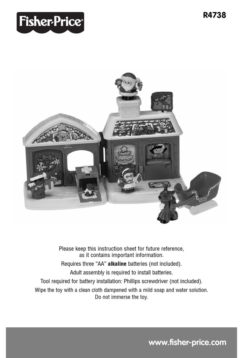 Fisher-Price R4738 instruction sheet