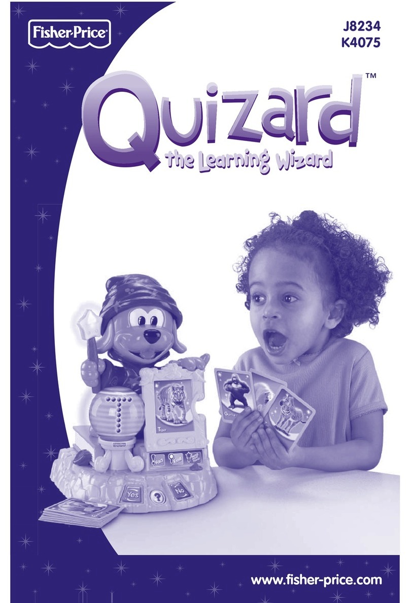 Fisher-Price QUIZARD J8234 user manual